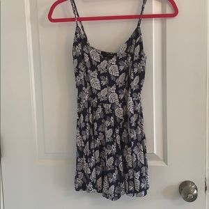Forever 21 leafy romper